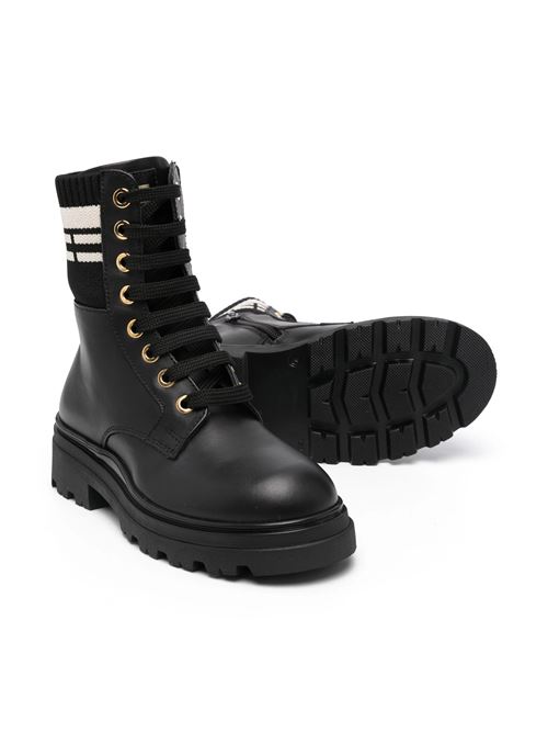 Stivale nero in pelle ELISABETTA FRANCHI | E0145NERO